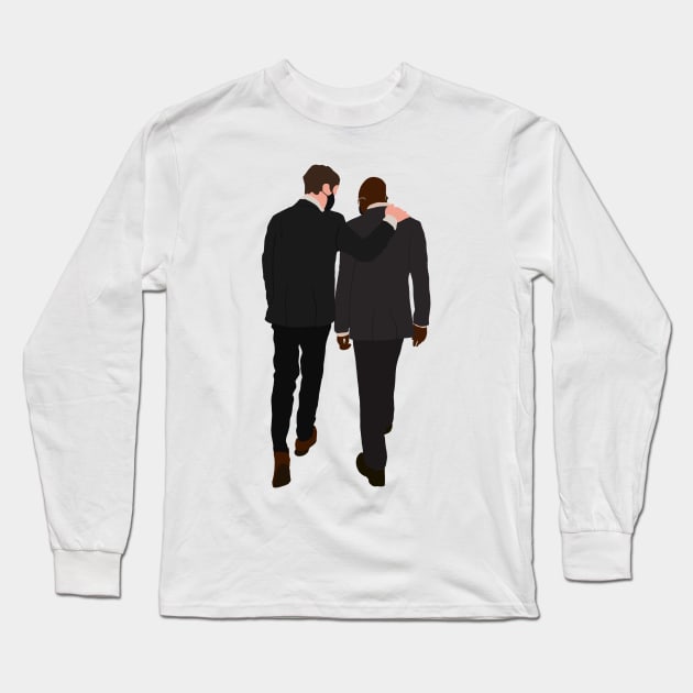 The Democratic Senators from Georgia Long Sleeve T-Shirt by GrellenDraws